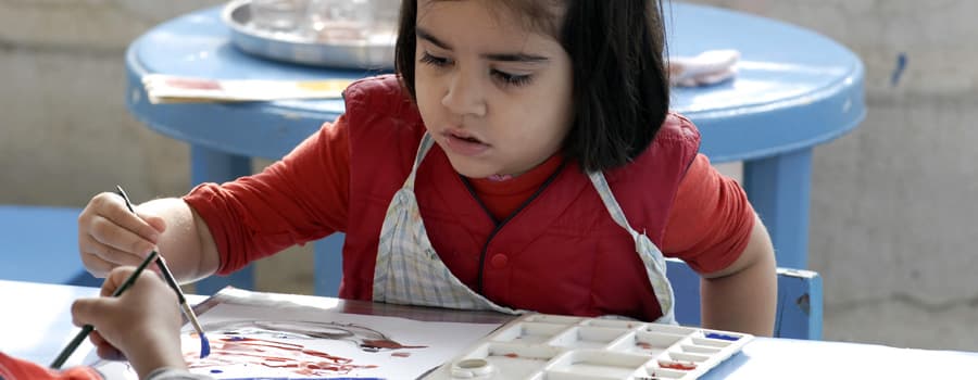 A Montessori classroom at the magic years, Vasant Vihar